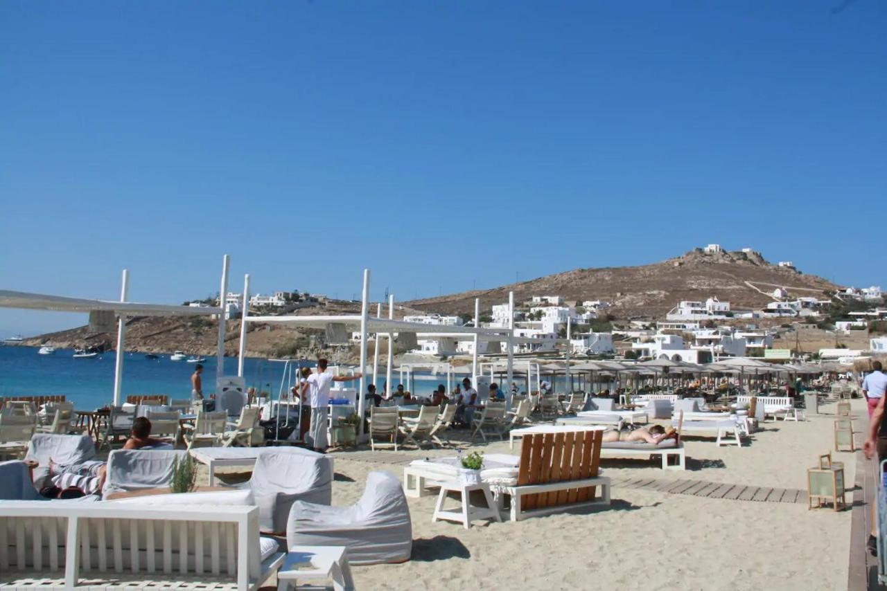 Ivi Mykonean Suites Mimoza Ornos Beach ภายนอก รูปภาพ