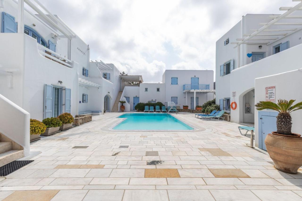Ivi Mykonean Suites Mimoza Ornos Beach ภายนอก รูปภาพ