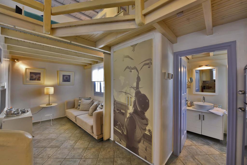 Ivi Mykonean Suites Mimoza Ornos Beach ภายนอก รูปภาพ