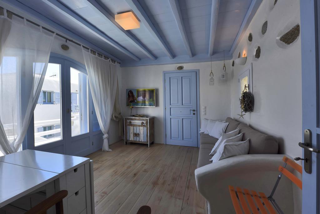 Ivi Mykonean Suites Mimoza Ornos Beach ภายนอก รูปภาพ